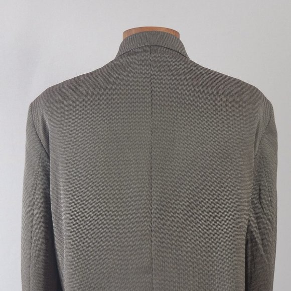 Pronto-Uomo Men's Coat  Blazer Gray Size 54R - Picture 6 of 11